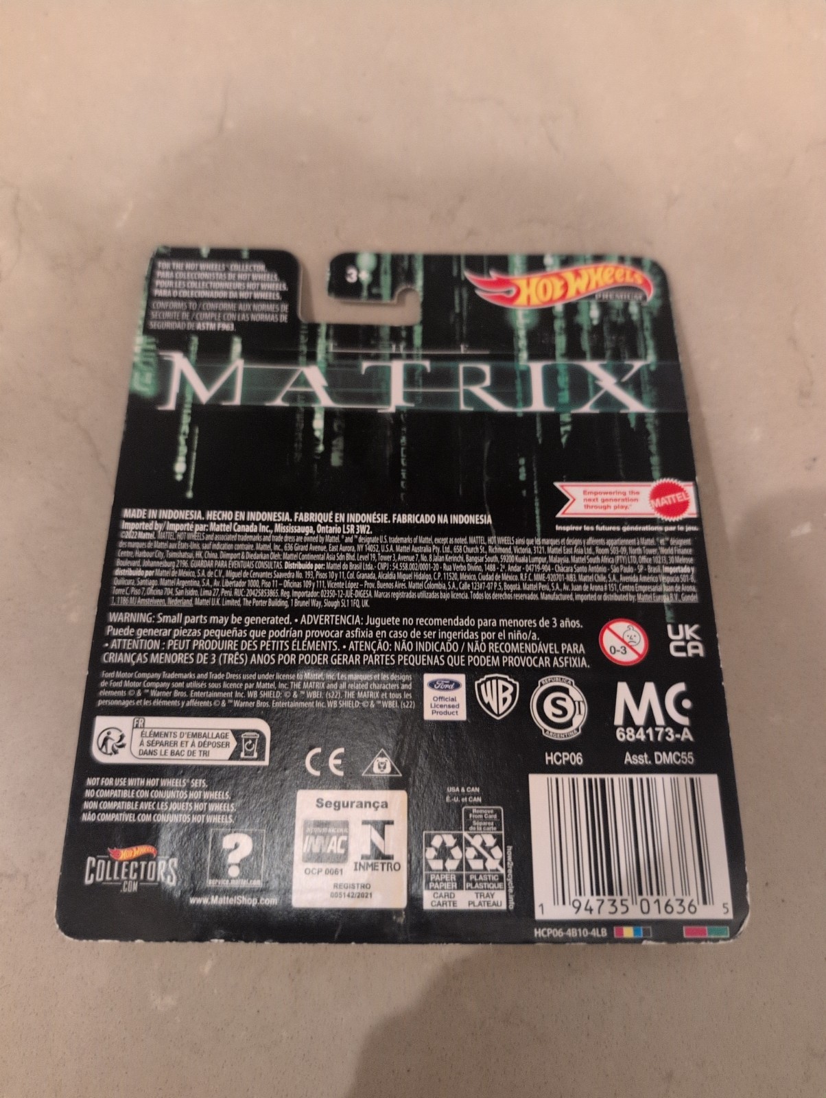 2023 Hot Wheels Pop Culture The Matrix 64 Lincoln Continental