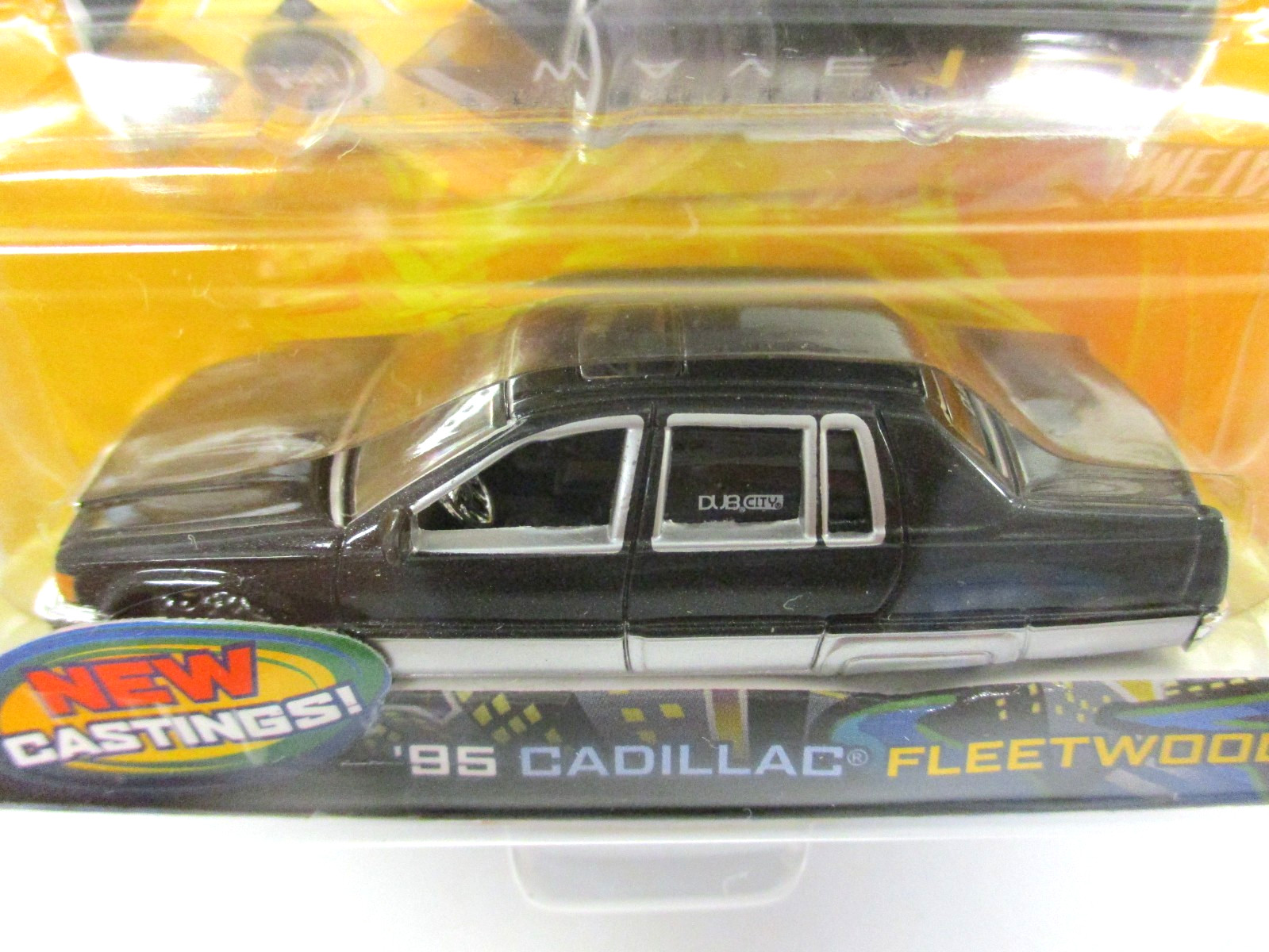 JADA – DUB CITY OLD SKOOL – 1995 CADILLAC FLEETWOOD BROUGHAM LOWRIDER – 1/64