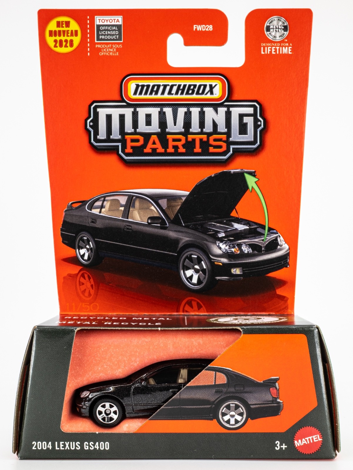 2026 Matchbox Moving Parts Mix 2 | 7-Car Set | Lexus | Ford | VW | Polestar |FSC