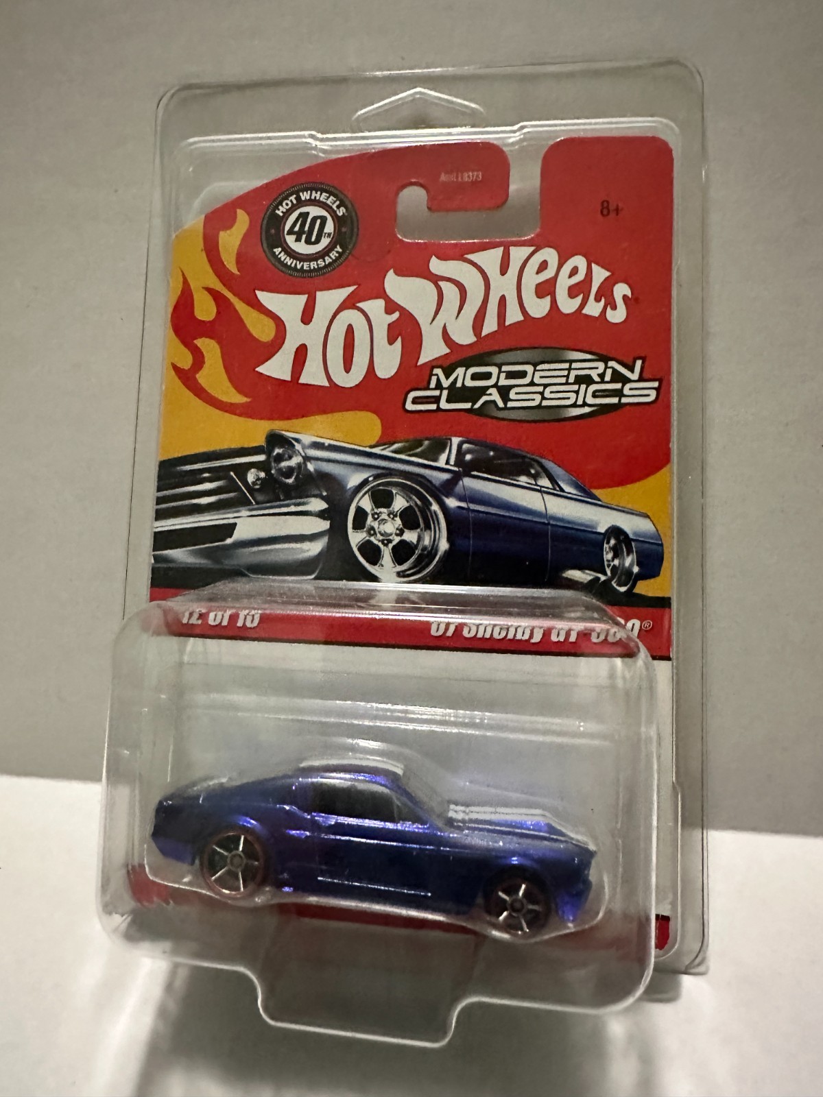 Hot Wheel Modern Classics 12 of 15 – 67 Shelby GT-500 – Blue -w/Protector