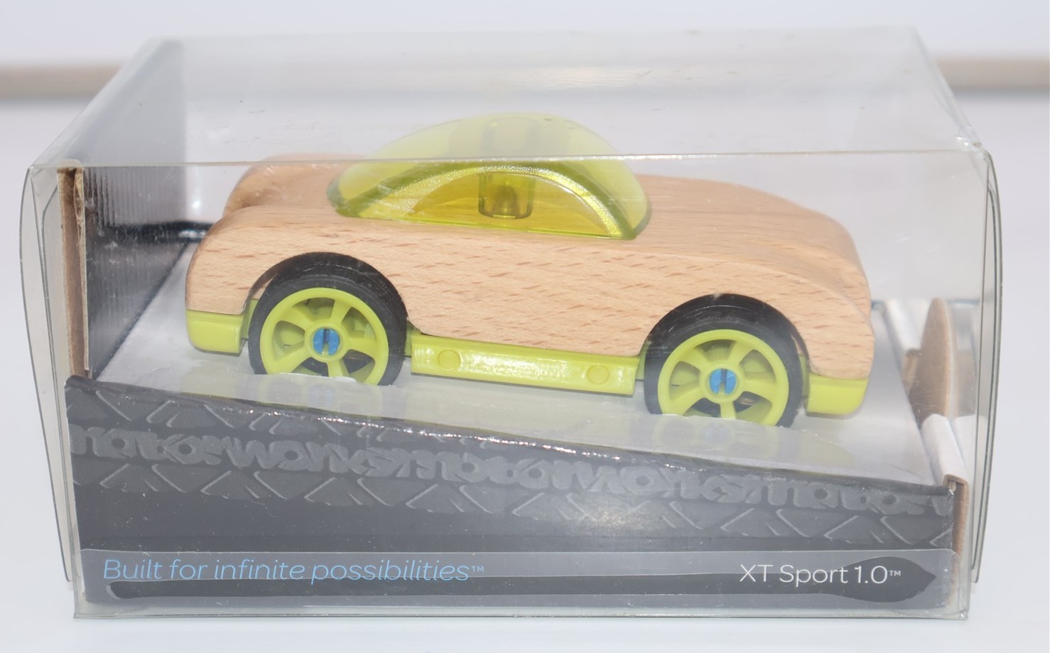 Motorworks – EXS GROUND EFFECTS ROADSTER 1.0 Wooden Car Vehicles Snap-Fit -NEW-