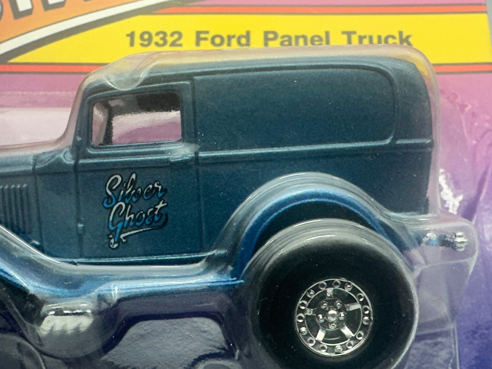 Ertl Hot Roddin’ 1932 Ford Panel Truck, Blue, 3.5 inches, New in Box