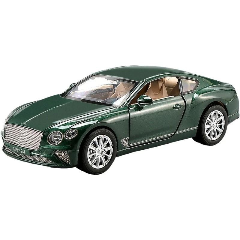 1:24 BENTLEY Continental GT Alloy Diecast Car Sound & Light Gift Collectible NEW