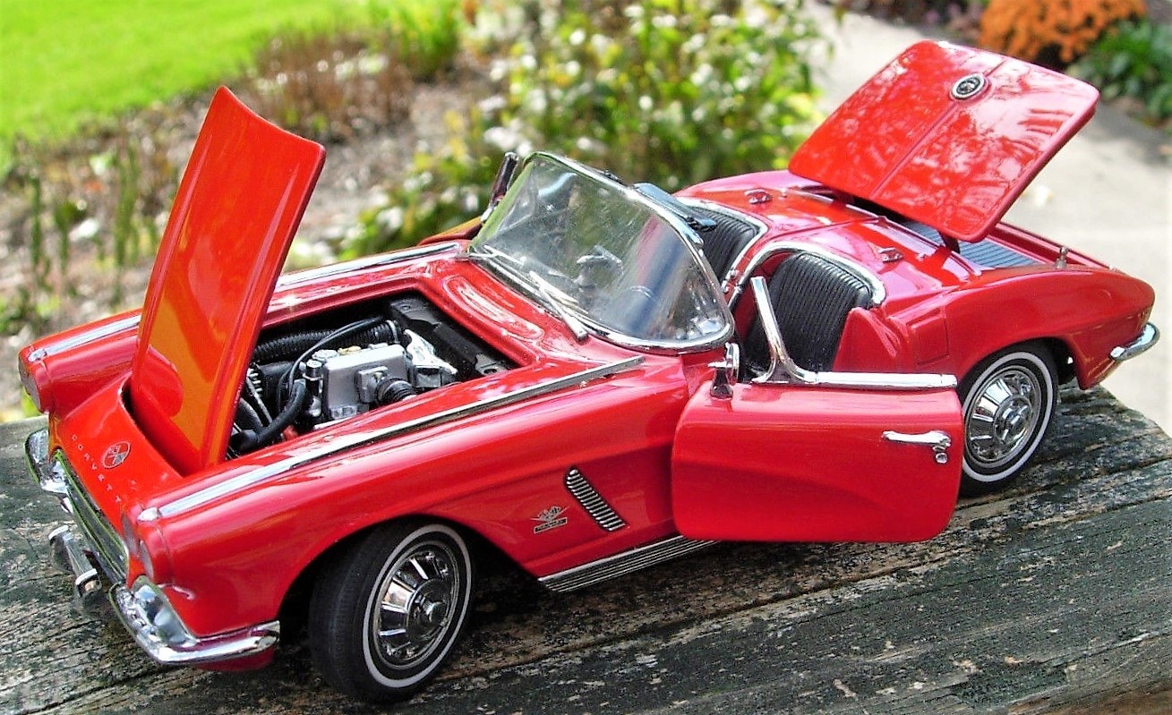 Corvette Chevrolet StingRay Race Car Chevy Classic Hot Rod 1 57 18 55 1955