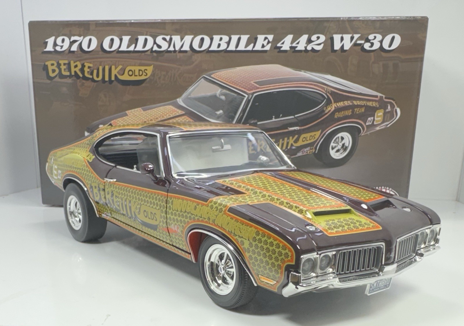 ACME 1/18 Scale 1970 Oldsmobile 442-W30 “BEREJIK” VERY RARE & DETAILED