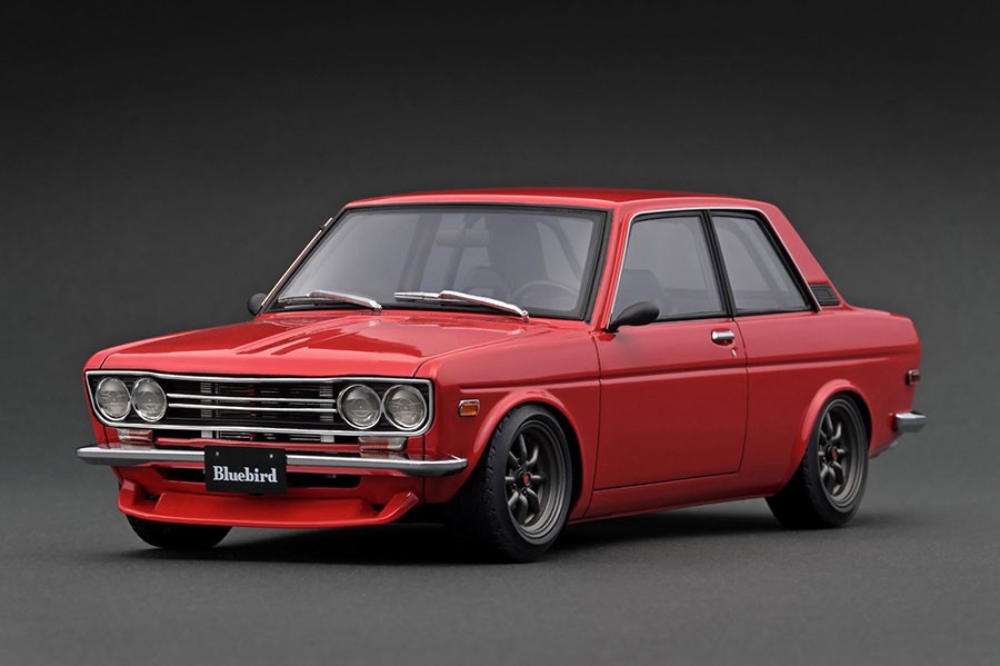 Ignition Model IG3306 1/18 Datsun Bluebird (510) Red