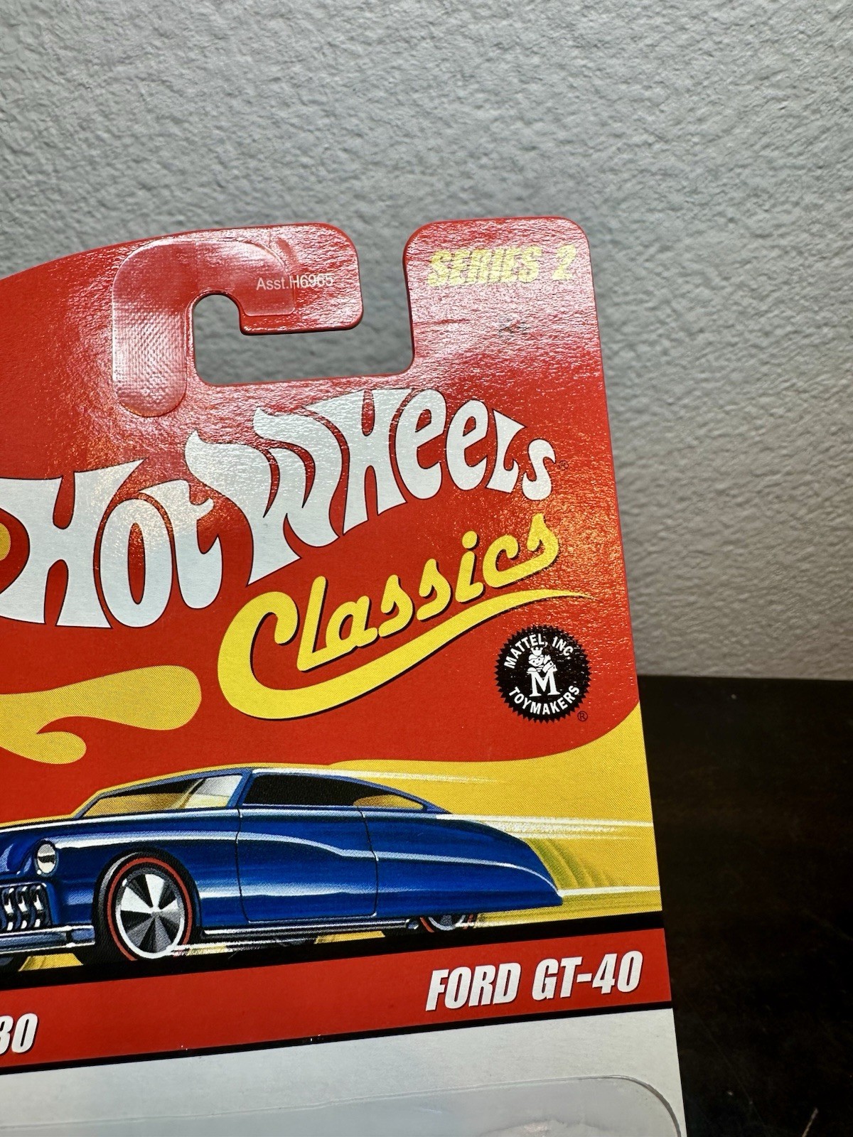 Hot Wheels Classics Series 2 Ford GT-40 Dark Blue