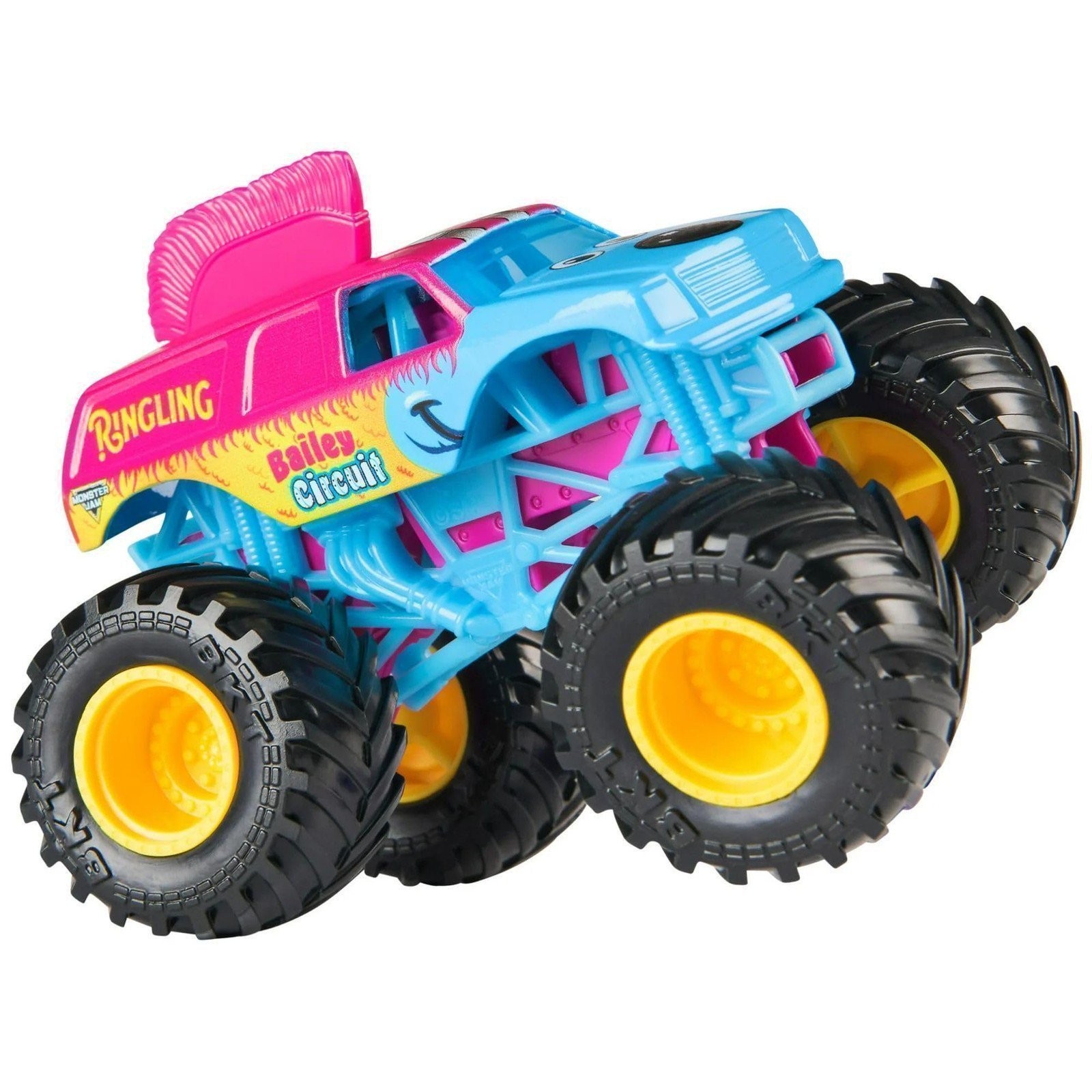 Monster Jam 2025 Ringling Bailey Circuit 1:64 Die-Cast Monster Truck, Series 44