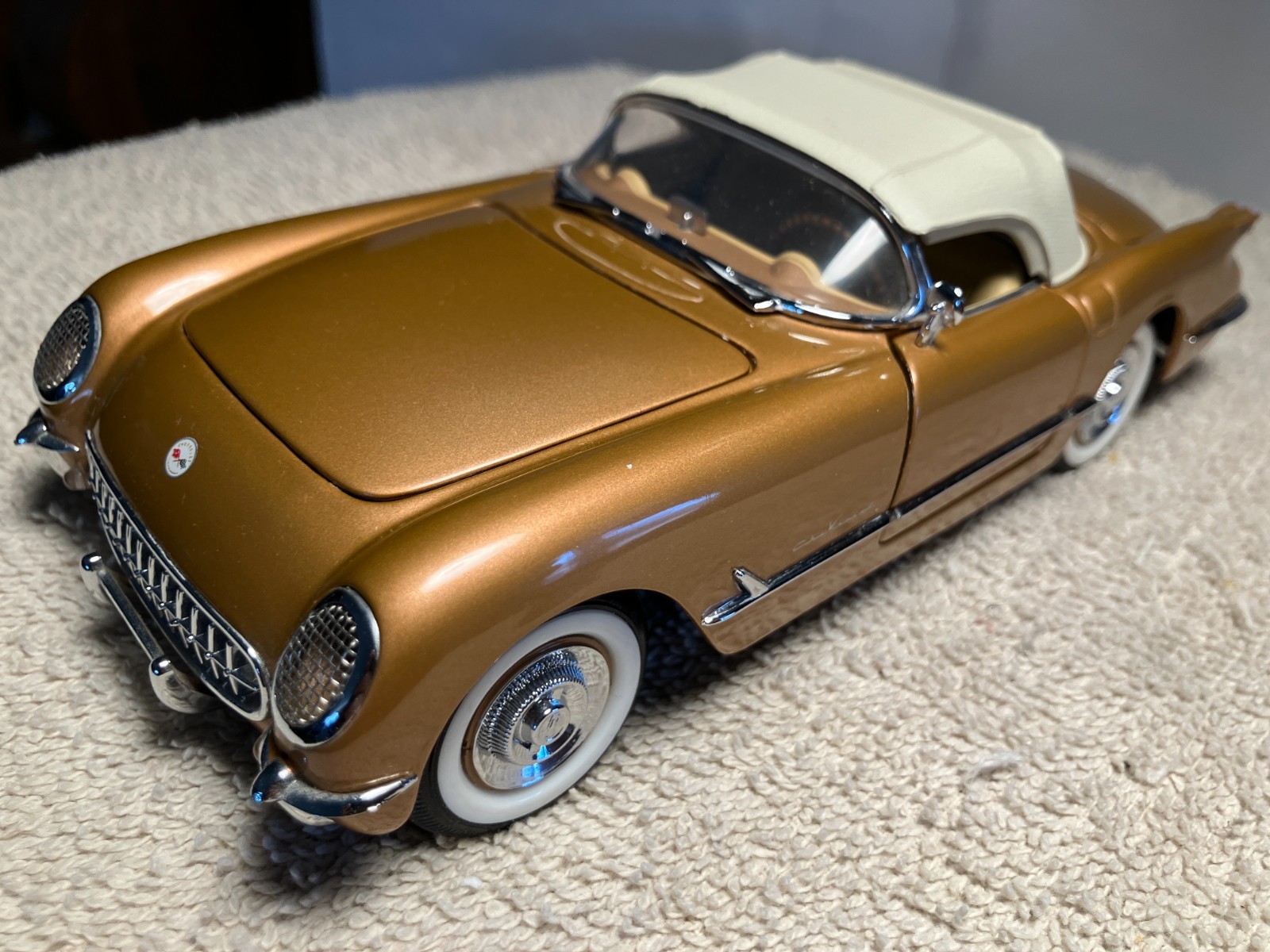Franklin Mint 1/24 1955 Corvette Limited Edition – Copper