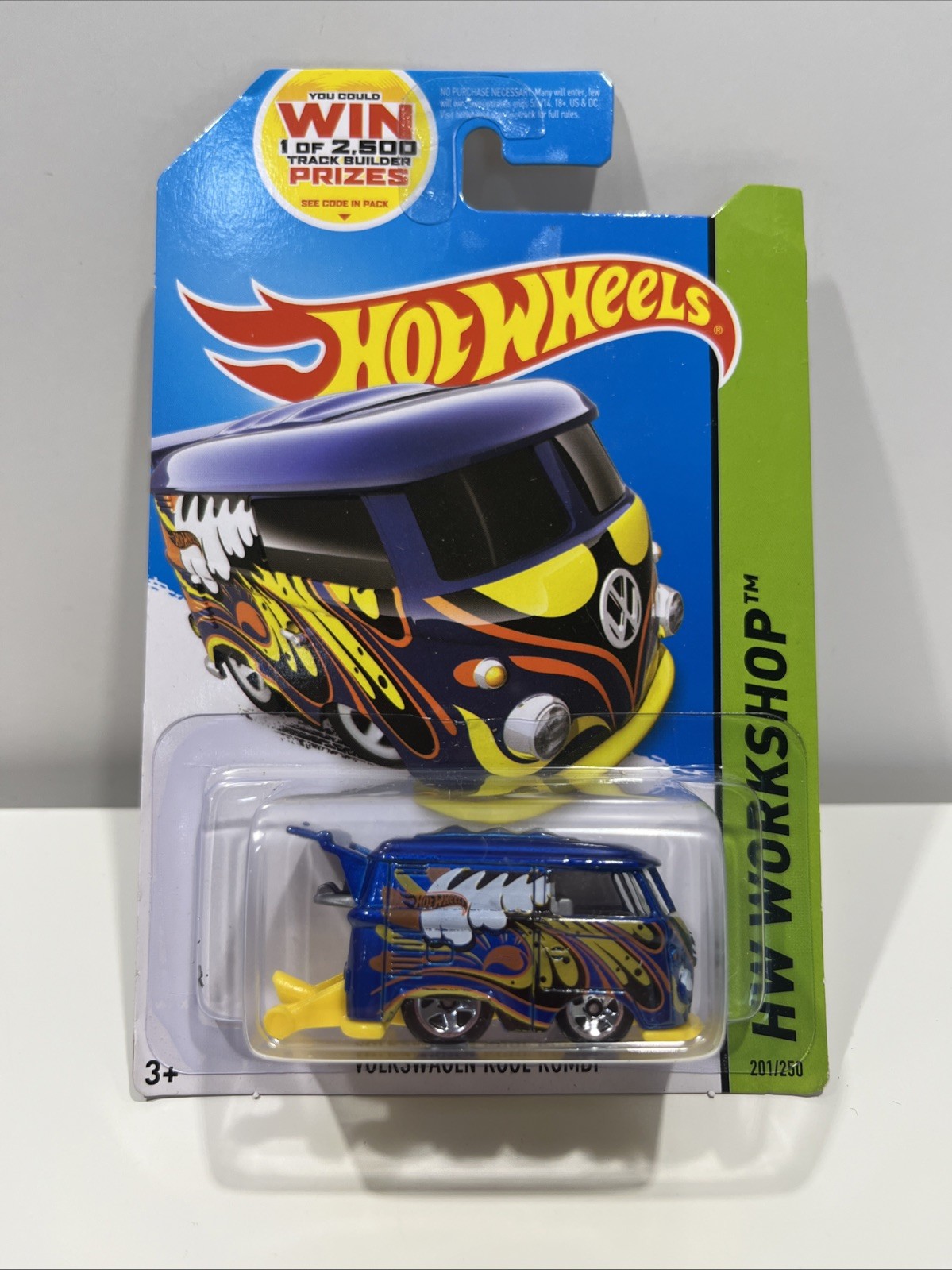 Hot Wheels Volkswagen Kool Kombi HW Workshop Blue HC7