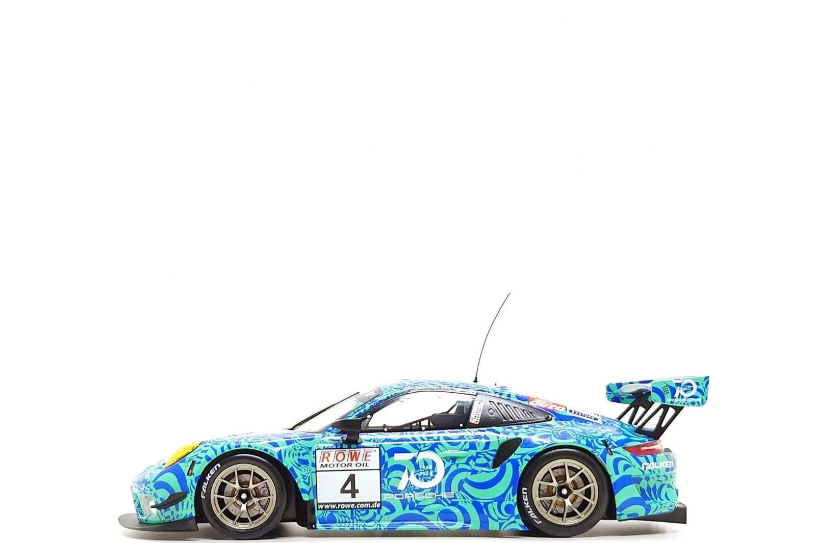 ixo 1:18 Porsche 911 GT3 R #4 Falken Motorsports – VLN 7 Nurburgring 2018