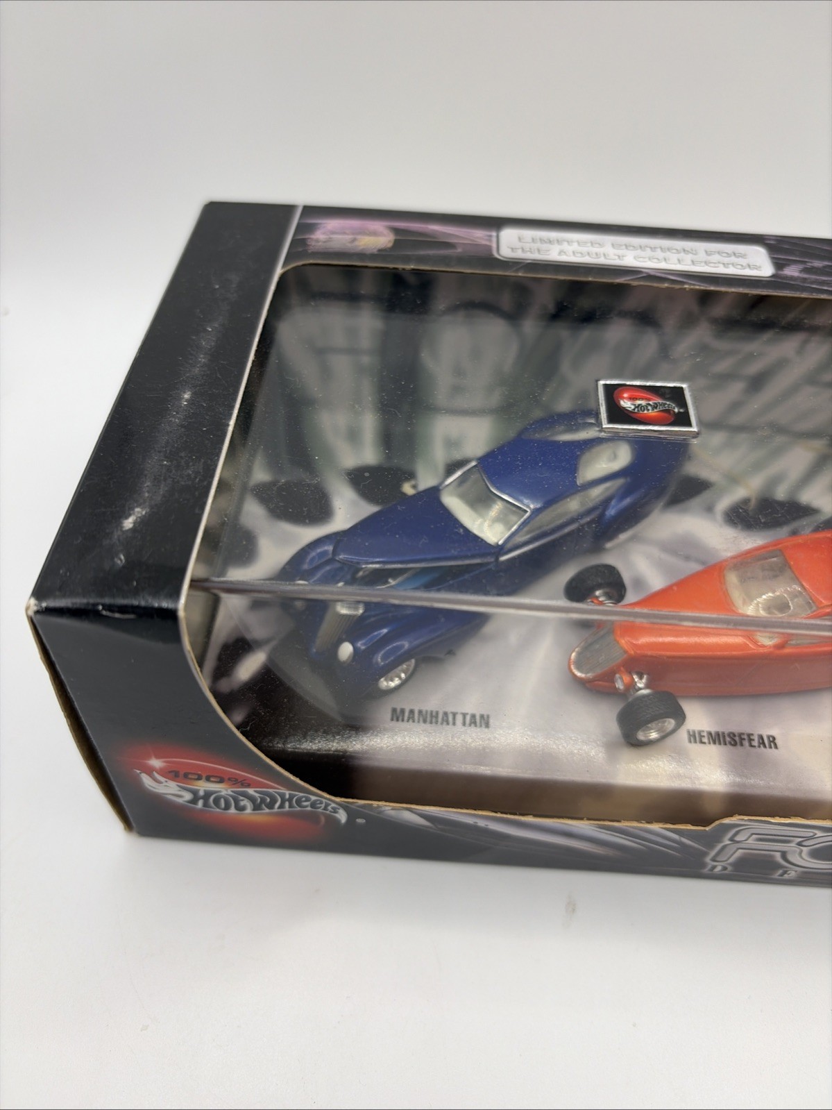 2001 Hot Wheels 100% Foose Design 2-Car Set #53695 Manhattan and Hemisfear NEW