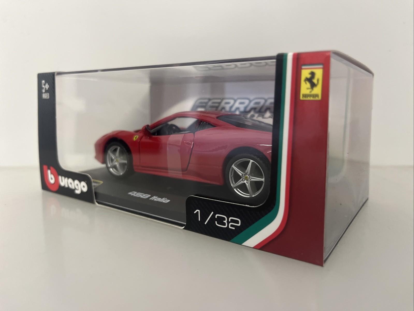 Bburago Ferrari 458 Italia Race And Play 1:32 Die Cast Vehicle