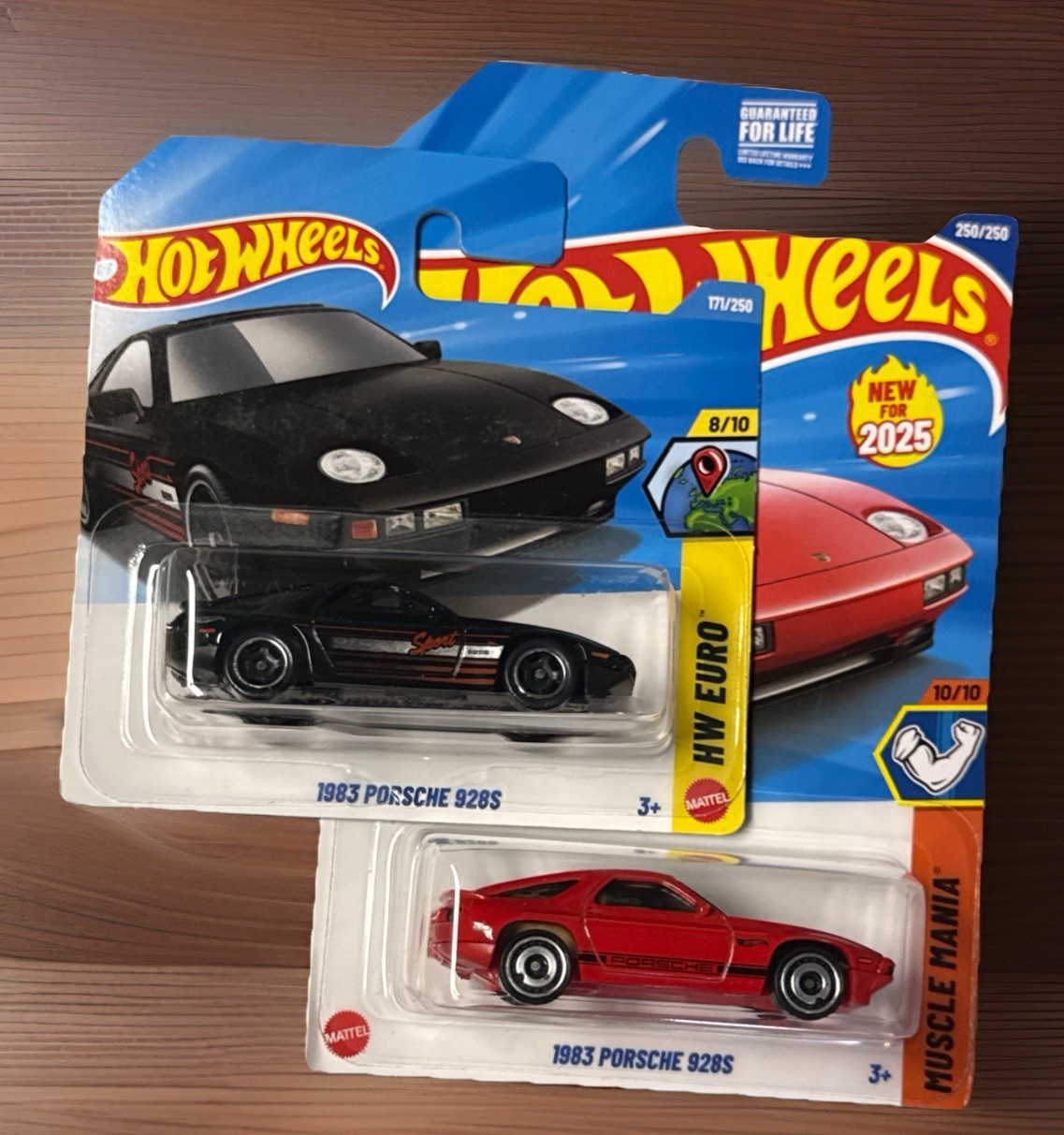 2026 HOT Wheels HW EURO + 2025 Muscle Mania 1983 PORSCHE 928S 🍭 LOT 2 🍭