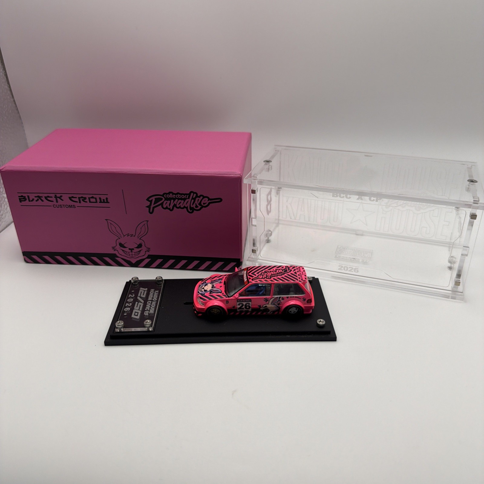 Black Crow Customs Kaido House Civic #12/50, Brand new! With Case! 🔥🔥🔥