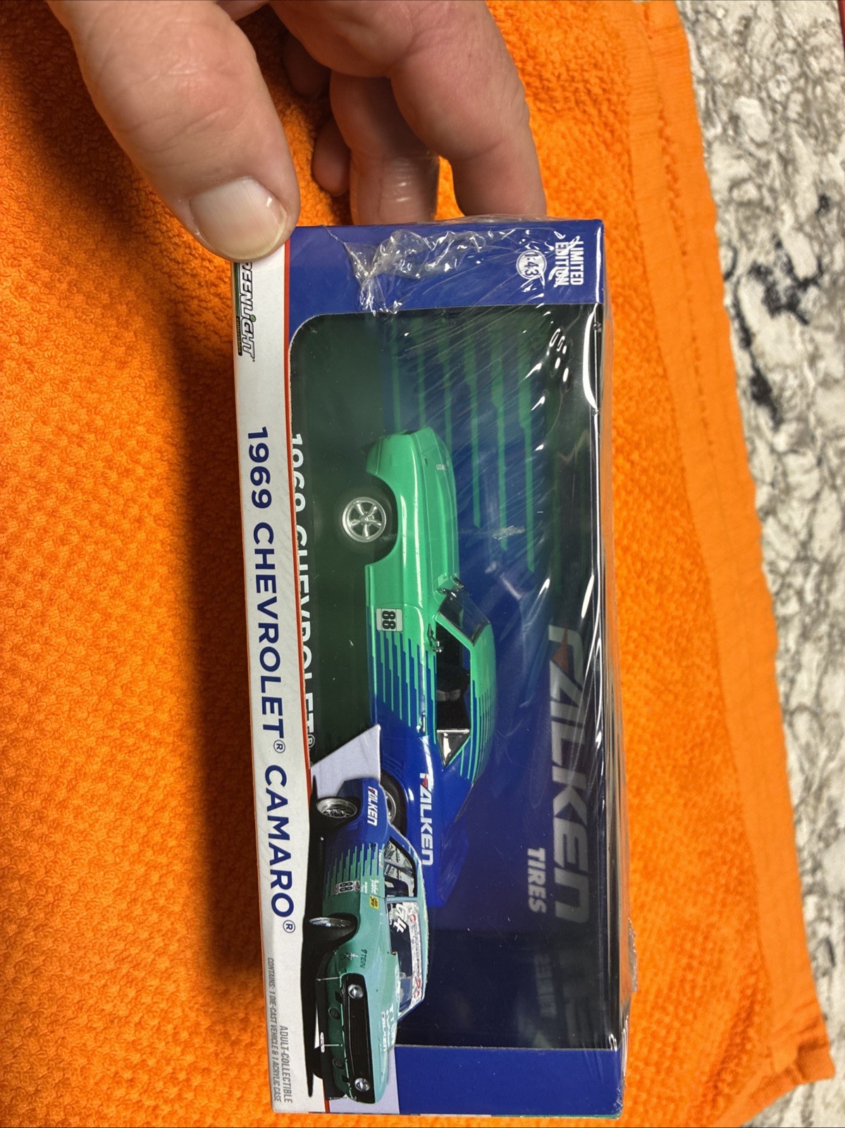 Greenlight Collectibles 1969 Chevrolet Camaro 1:43 Limited Addition Falken NIB
