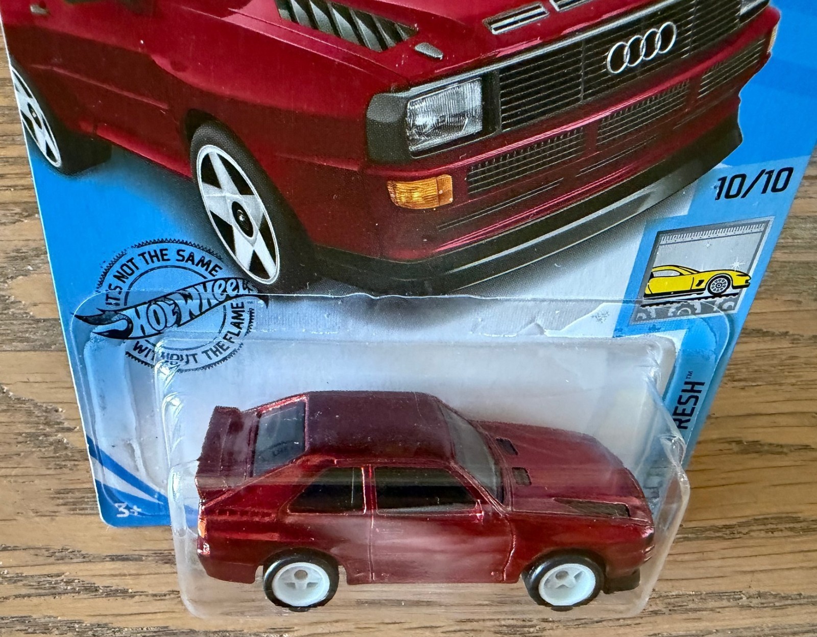 HOT WHEELS – 2020 SUPER TREASURE HUNT – 1984 ’84 AUDI SPORT QUATTRO – RED – NICE