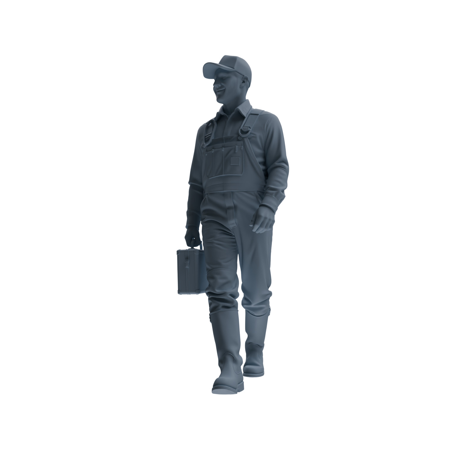 MRY-SFW 1/64/87 Farm Worker Man Multi-pose Modern HO N Scale Miniatures Diorama