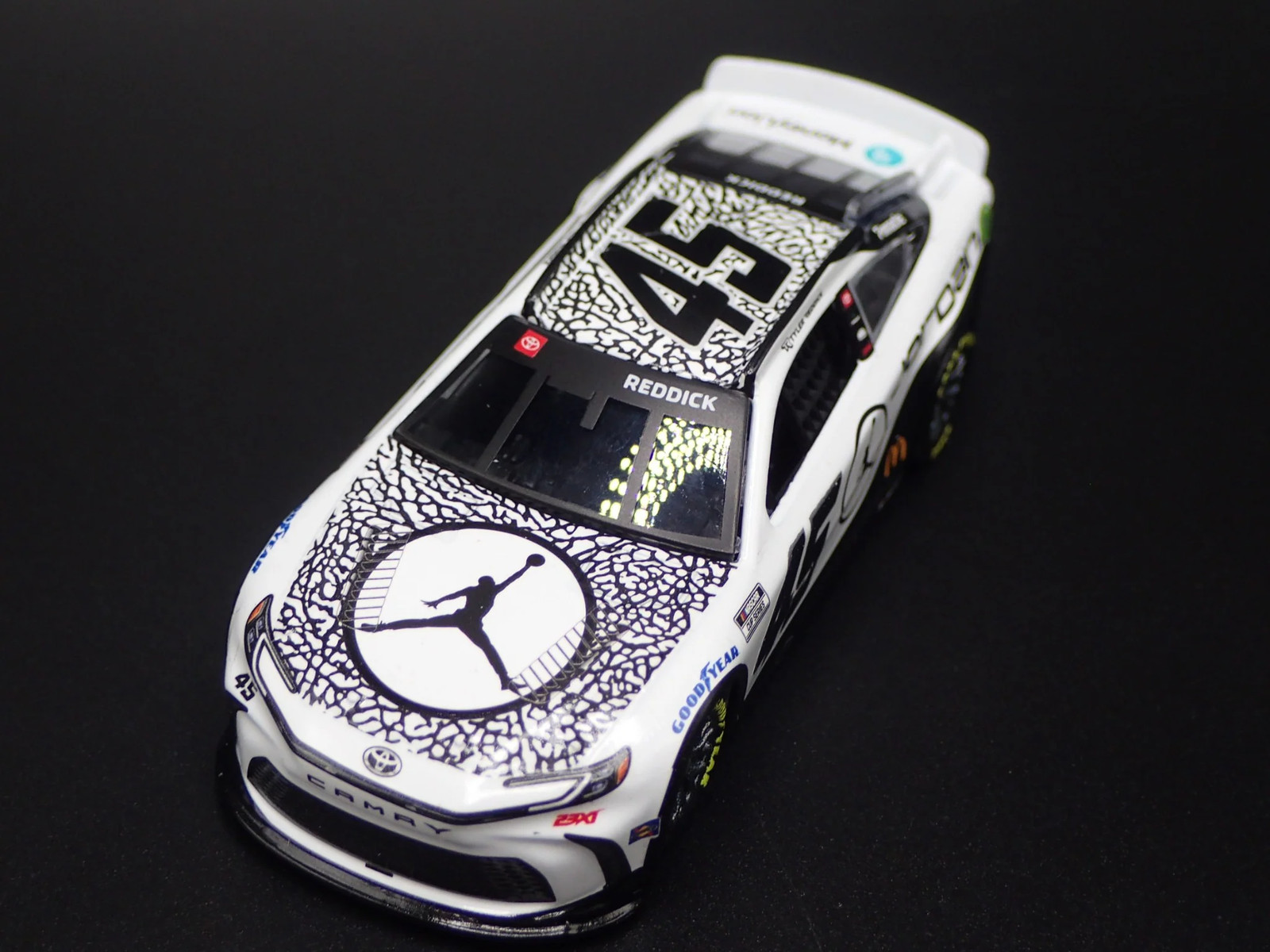 2024 24 TOYOTA CAMRY 45 TYLER REDDICK JORDAN NASCAR 1:64 SCALE DIECAST MODEL CAR