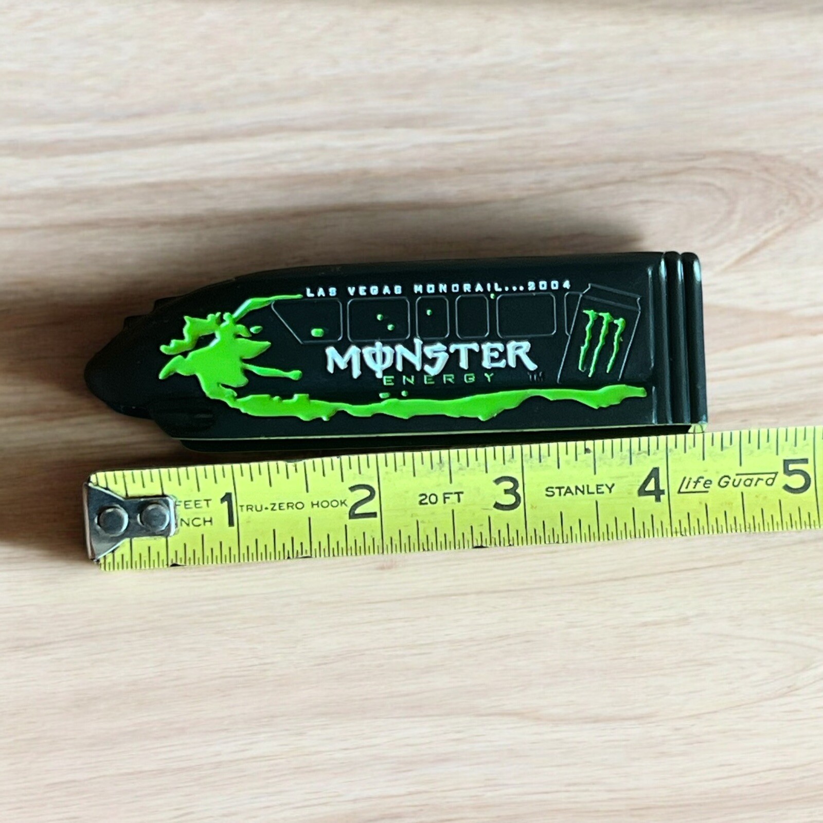 MONSTER ENERGY DIE CAST MONORAIL VERY RARE!! LAS VEGAS 2004 Rare
