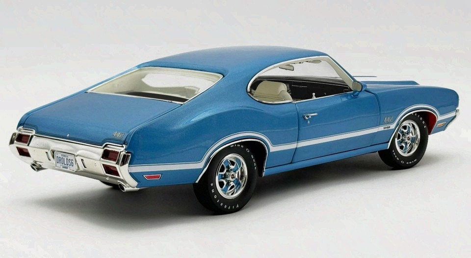 1971 442 W30 Viking Blue 1/18 Diecast Model Car Dr. 0lds #6 Limited 1 of 442 Rar