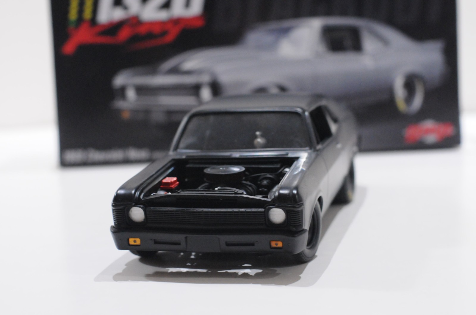 GMP 1969 CHEVROLET NOVA 1320 KINGS MATT BLACK SCALE 1:18 LIMITED 1 OF 570
