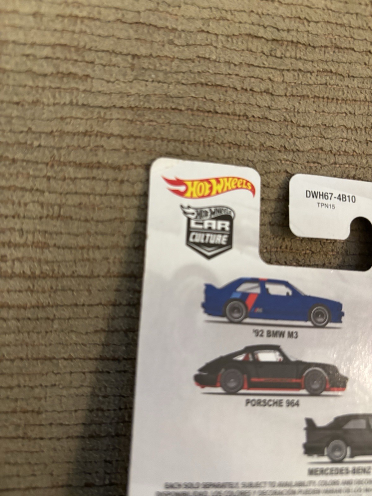 Hot Wheels 2017 Porsche 964 Black Modern Classics Car Culture 3/5 Real Riders