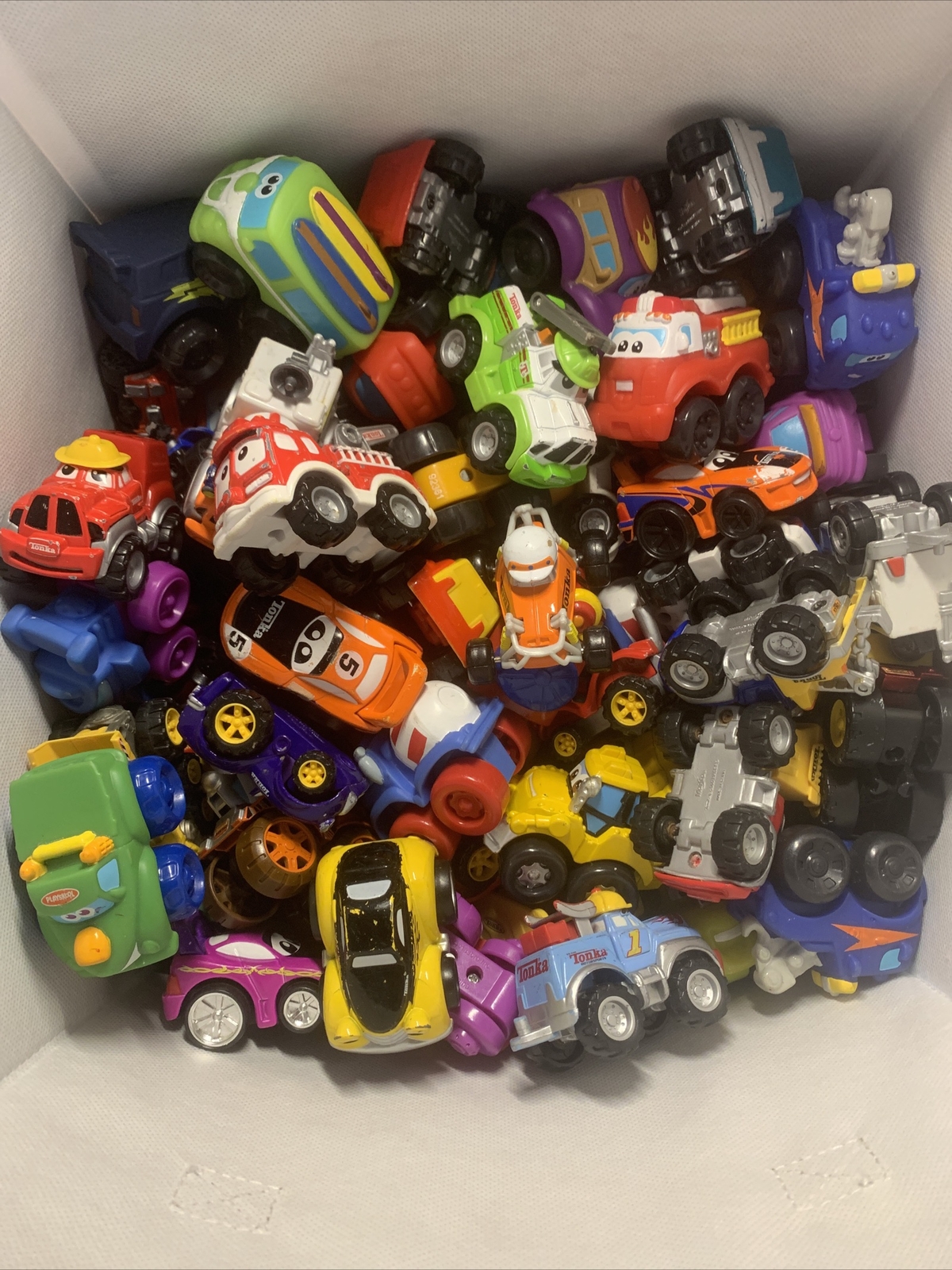 Lot 12 Tonka Lil Chuck And Friends Diecast Trucks Cars; Tonka Lil Chuck 🔥🔥🔥