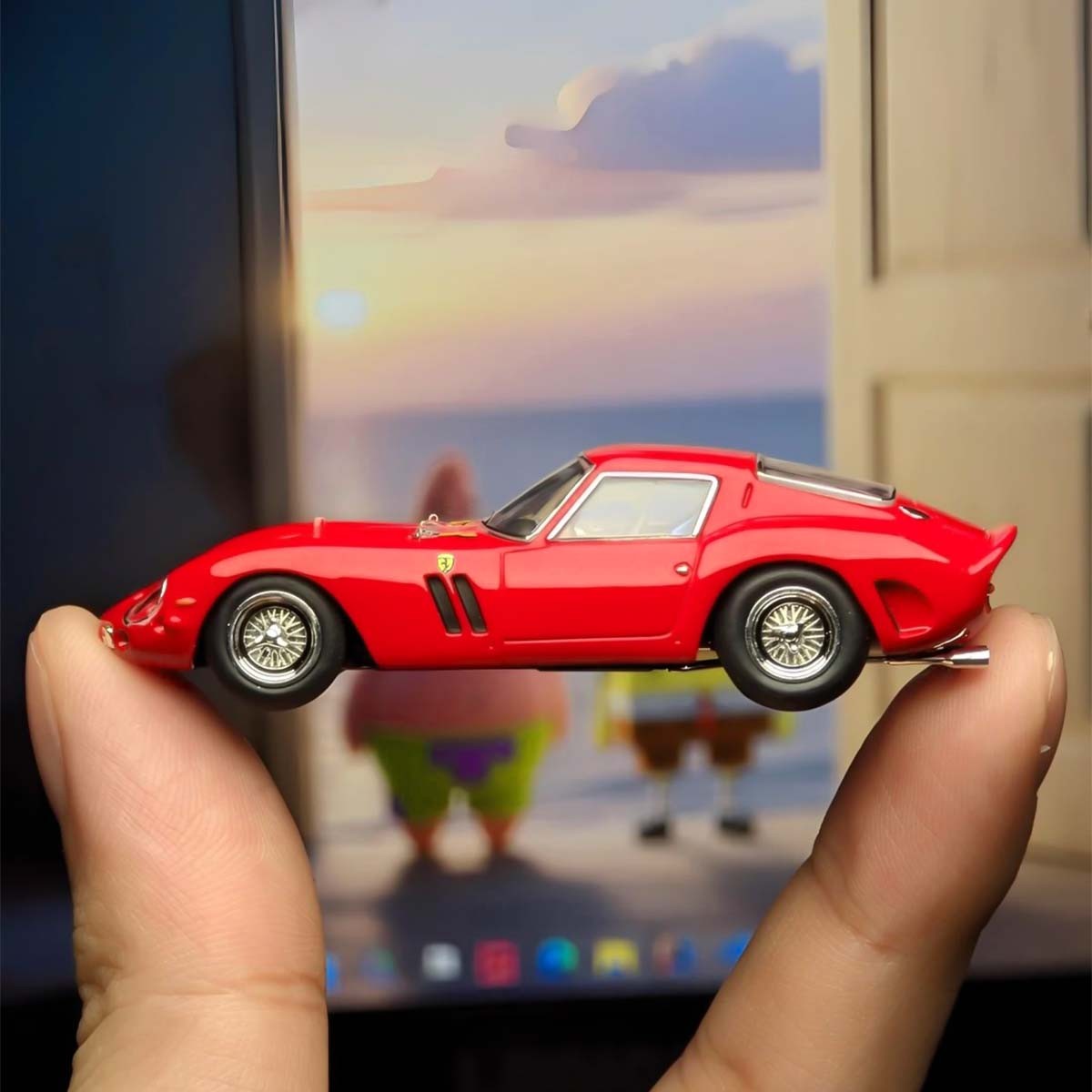 Classic Lover 1:64 Ferrari 250 GTO Red Alloy Diecast Car Model