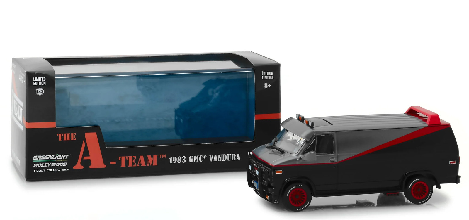 Greenlight 1983 GMC Vandura The A-Team Hollywood 1:43 Diecast
