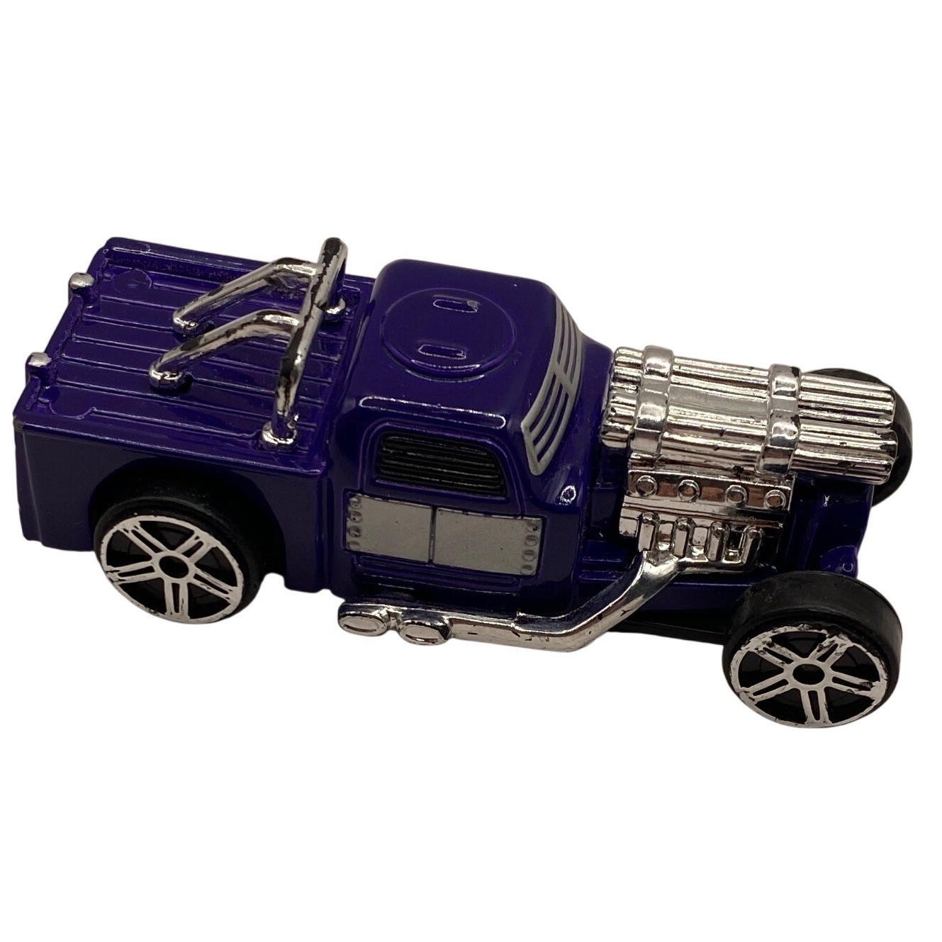 Maisto Leadslinger Purple Custom Hot Rod Diecast Pickup Truck 1/64 Scale Toy