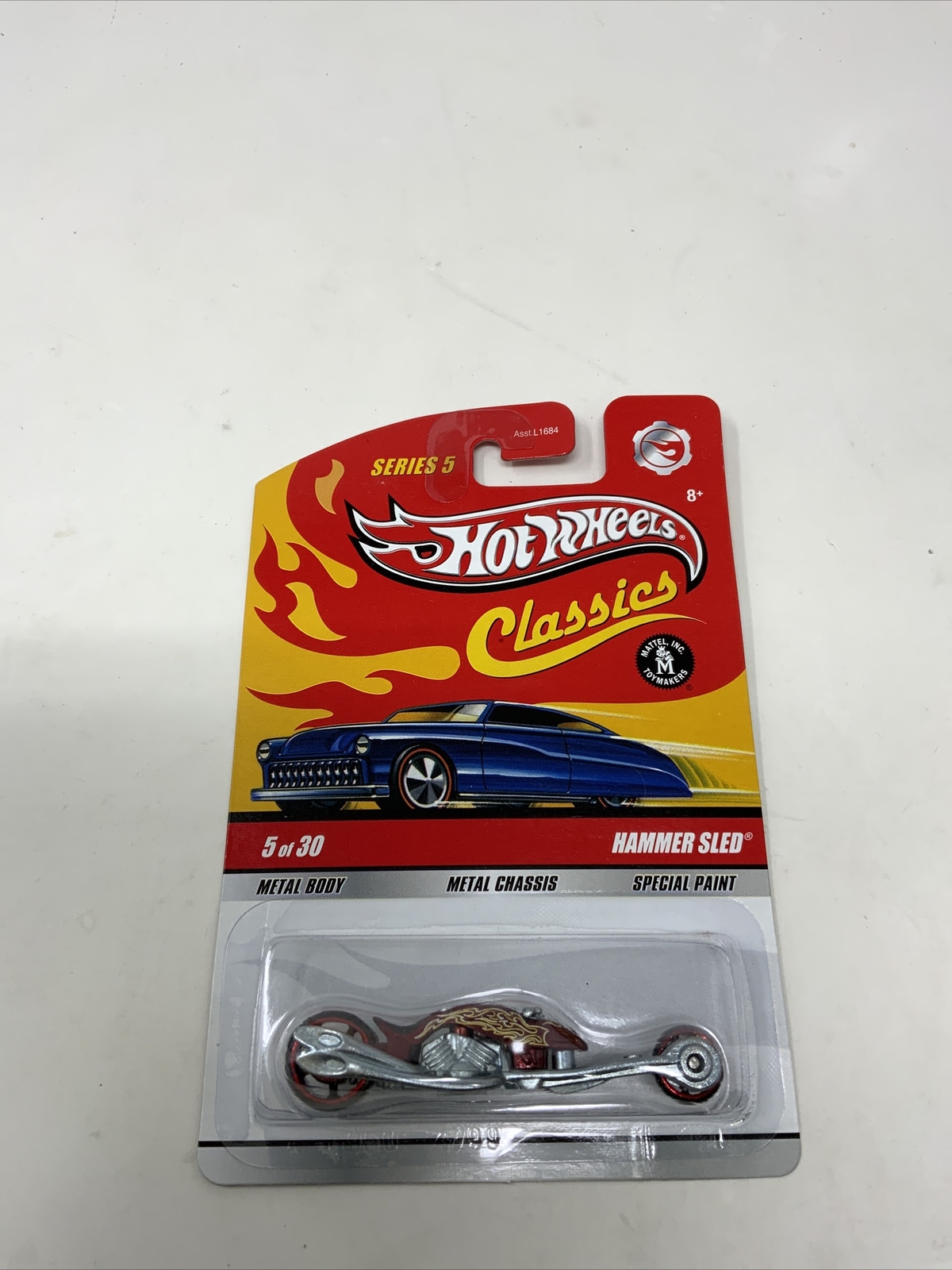 2009 Hot Wheels Classics Series 5 Hammer Sled Red Version #5/30 New 1:64
