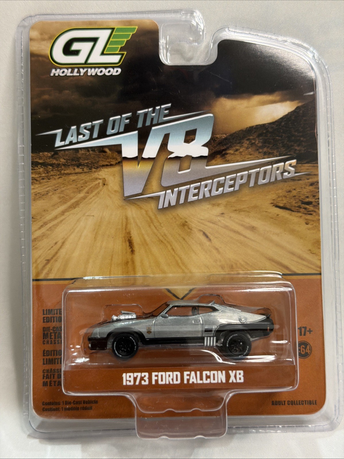 Greenlight Last of the V8 Interceptors 1973 Ford Falcon XB Raw Body Chase