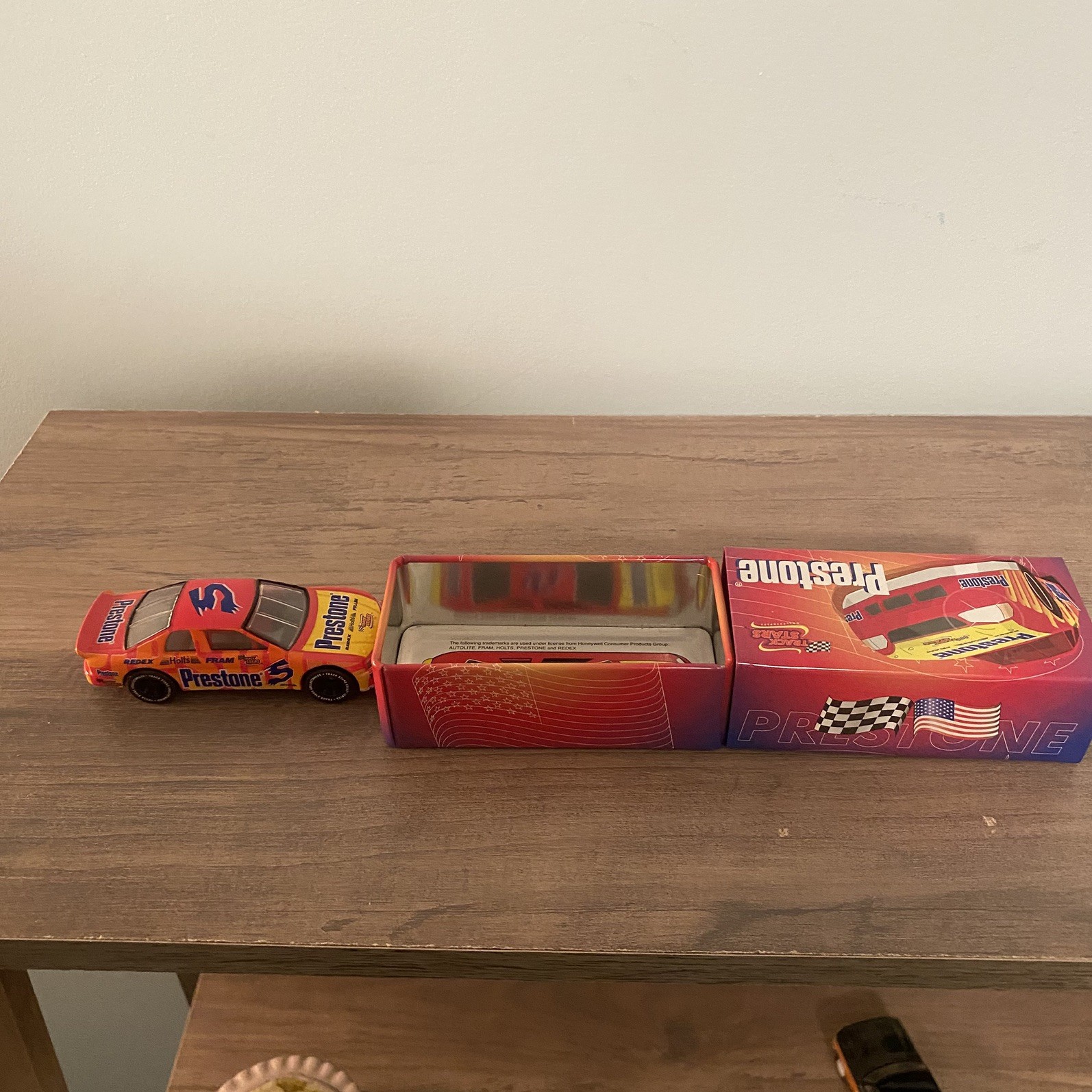 Track Stars Collectables Prestone Racing Vehicle Original Tin Fram Redex Holl’s