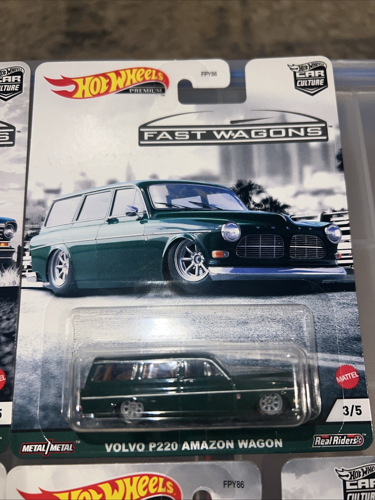 Hotwheels Premium Car Culture Fast Wagons FPY86 Set Of 4 Only See Pictures!!