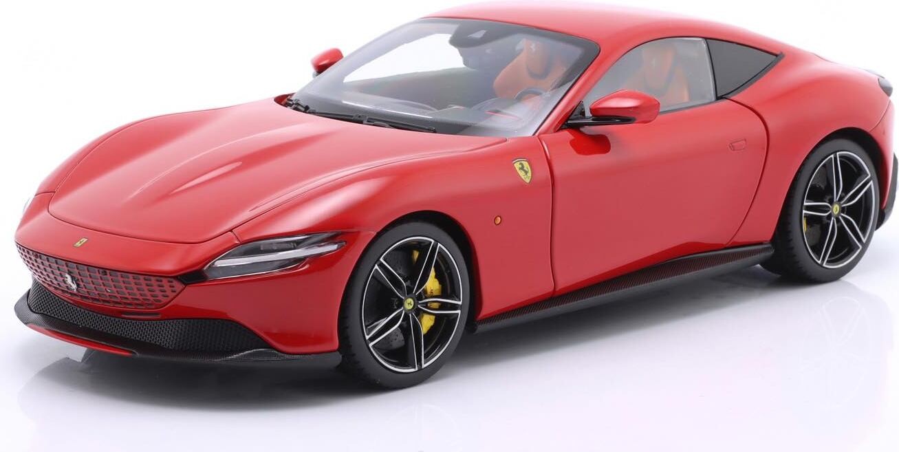 2019 Ferrari Roma Rosso Corsa 322 Red in 1:18 scale w/showcase Individually Num