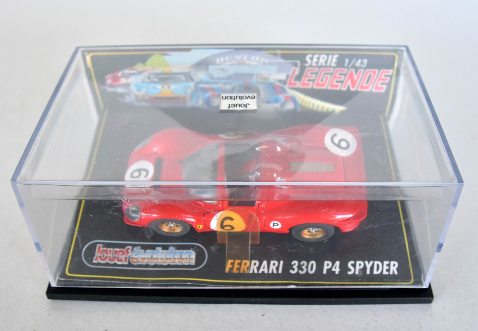 1/43 Jouef Evolution Ferrari 330 P4 Spyder Diecast Model Rosso Corsa Red NOS!