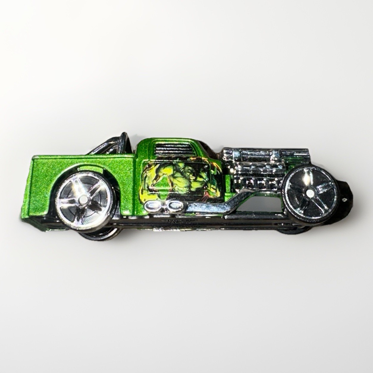 Maisto Leadslinger Incredible Hulk Marvel Green Hot Rod Collectible Car Cool