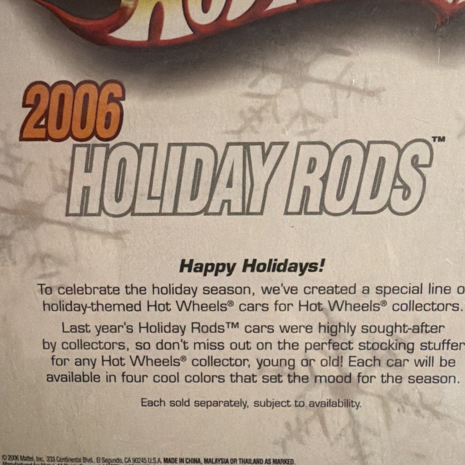 🎄1965 Pontiac GTO 🎄Christmas Holiday🌟Rods 1/64 Diecast🎄Limited Edition