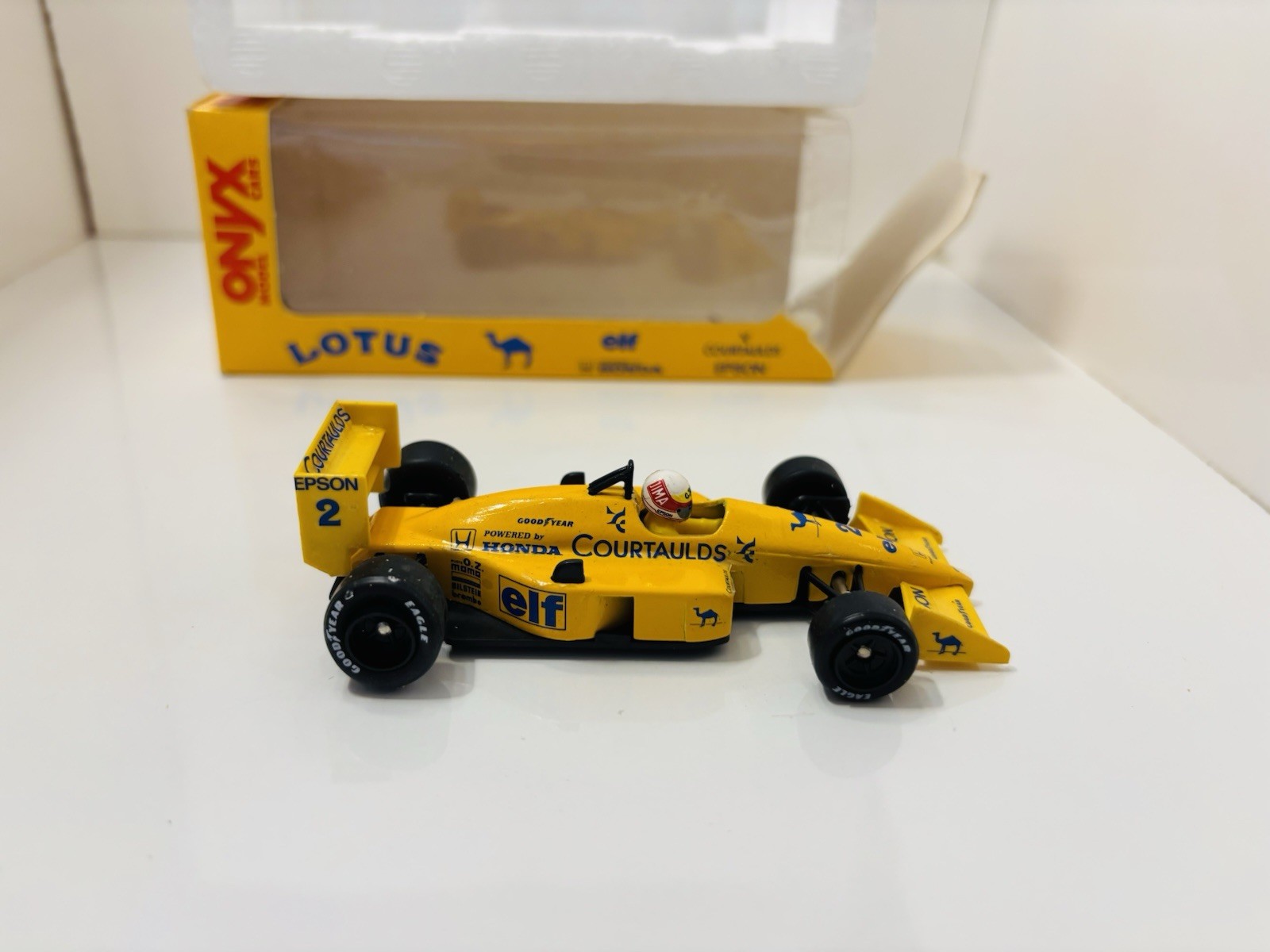 Onyx 1/43 Scale Ref.010 Lotus 100T F1 – Satoru Nakajima – Boxed