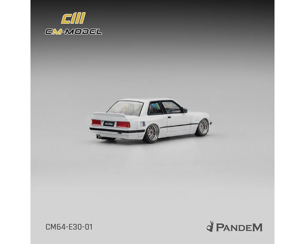 CM Model 1:64 Pandem BMW M3 E30 – Pearl White