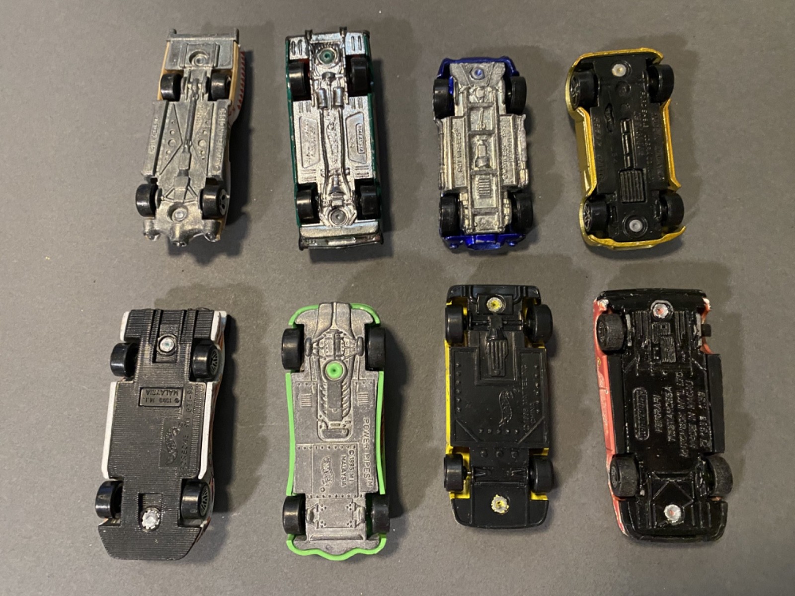 Lot of 8 Diecast 1:64 Cars – Various Makes and Models Loose