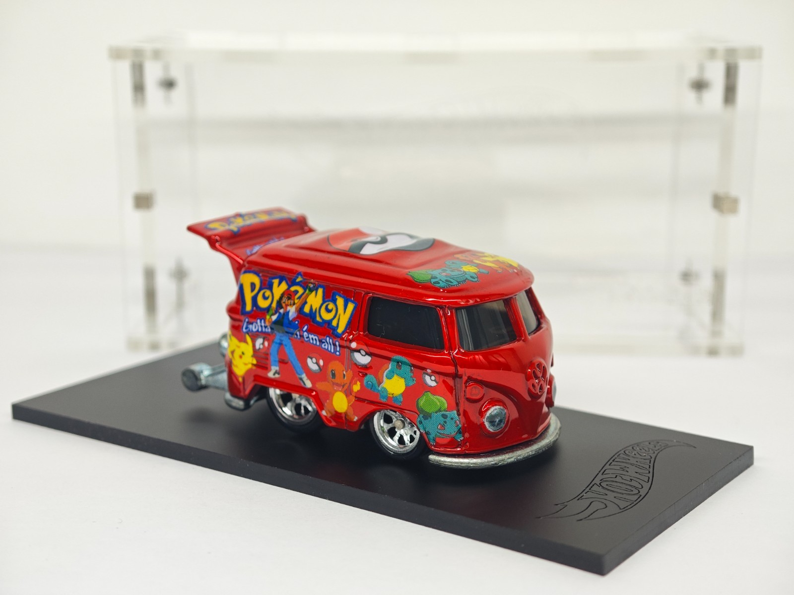 Hot Wheels Kool Kombi Custom Super Red Spectraflame Pokemon For Fans Collectors