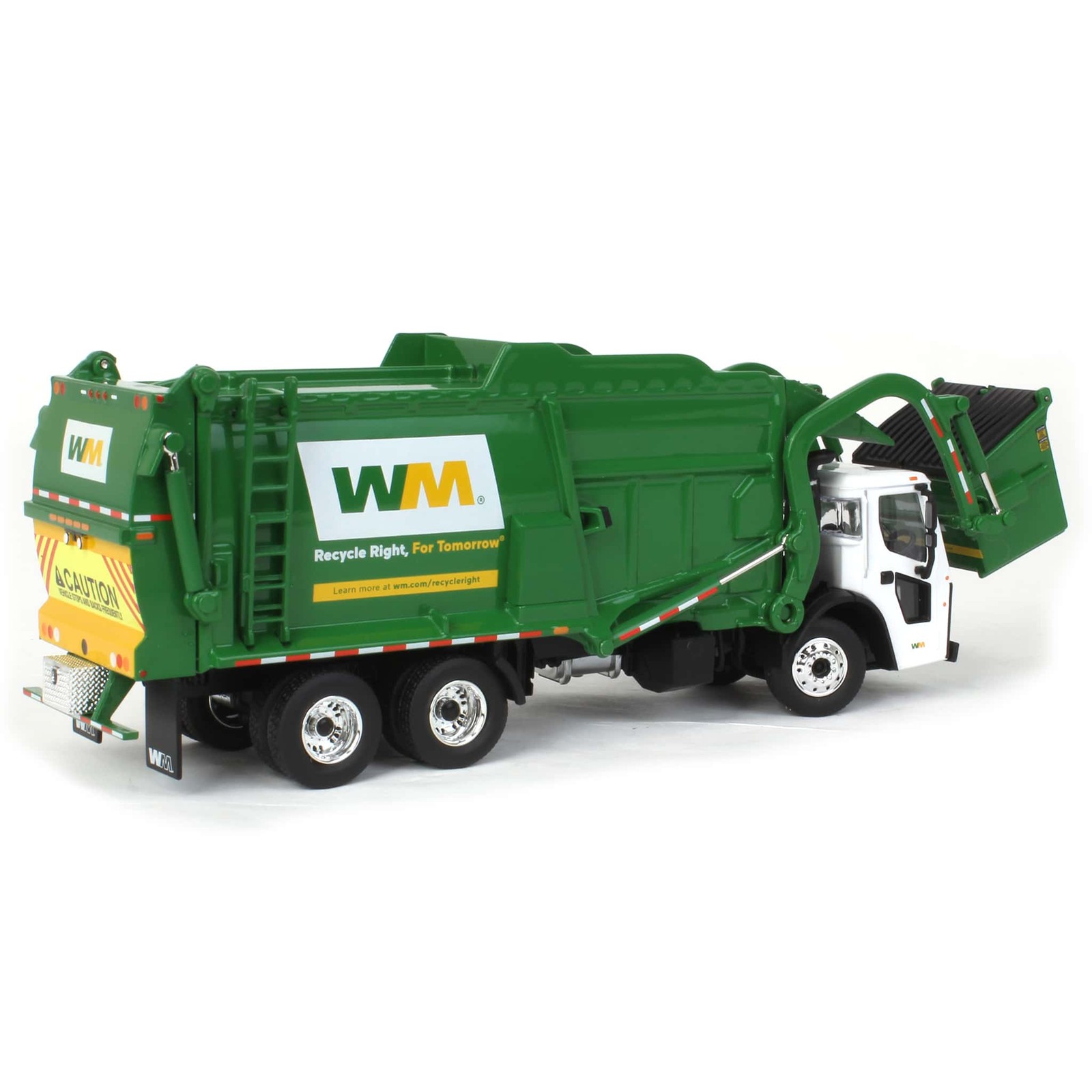 First Gear 1/64 Mack LR w/ McNeilus Meridian Front Loader & Dumpster WM 60-1796D
