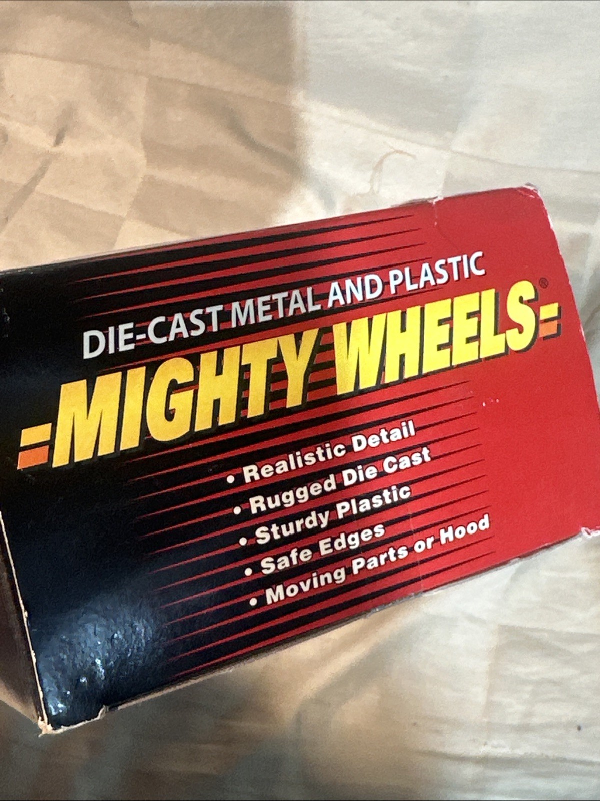 VINTAGE Mighty Wheels Die Cast Metal Rescue Vehicles Police Fire Truck Ambulance