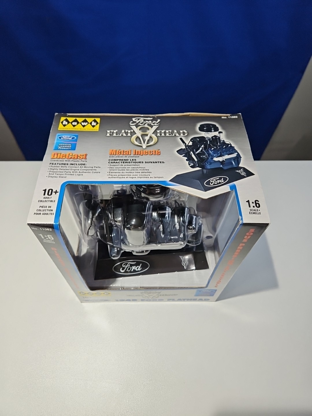 Hawk 1948 Ford Flathead V8 1:6 Scale Diecast New In Box 2008 Flat Head Engine