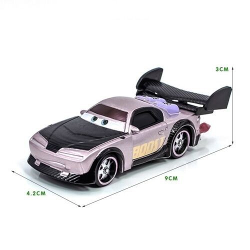 *Buy 3 = 1 Free New Disney Pixar Cars Chick Hick King 1:55 Diecast Model Car Toy