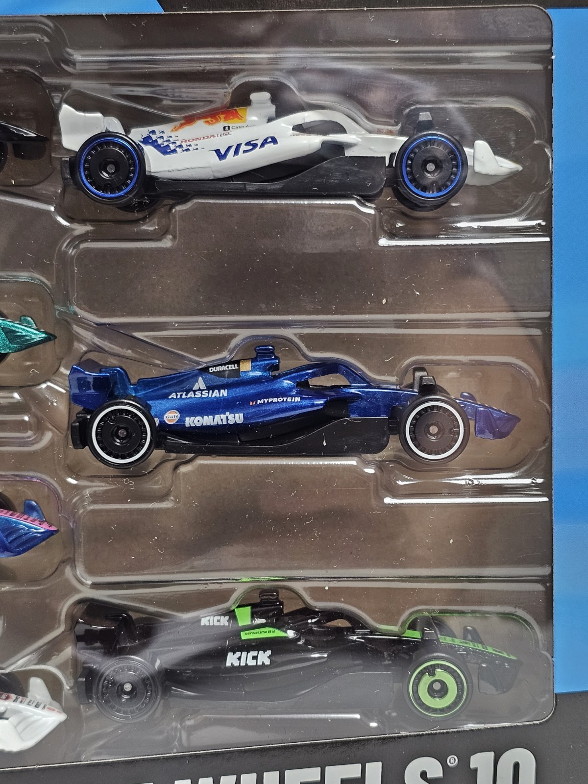 Hot Wheels Formula 1 F1 2025 10-Pack All 10 Teams McLaren Ferrari Red Bull
