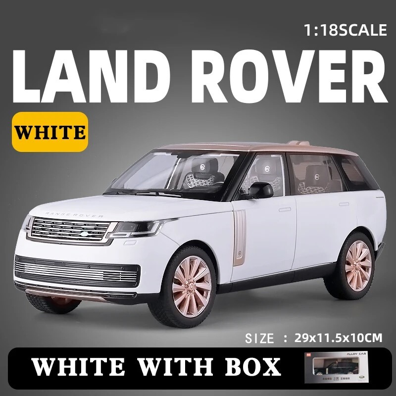 1:18 Land Rover Range Rover Fifty Diecast Vehicle Model Car Toy Collection Gift