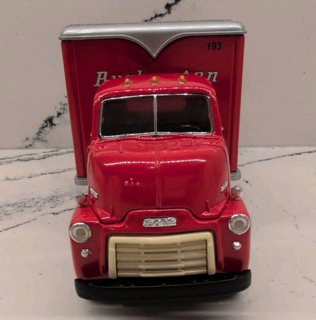 First Gear 1992 BURLINGTON TRANSPORTATION CO. 1952 GMC Dry Goods Van # 19-1052